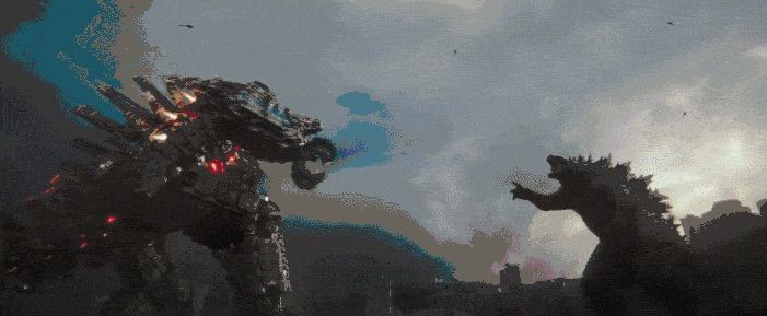 godzilla vs kong gif mechagodzilla