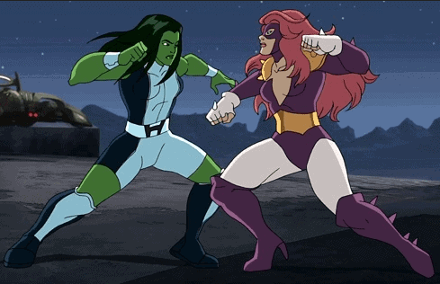 She-hulk-and-Titania