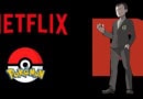 Pokemon Banner featuring Netflix Logo, Pokeball, Pokemon, Giovanni and Team Rocket