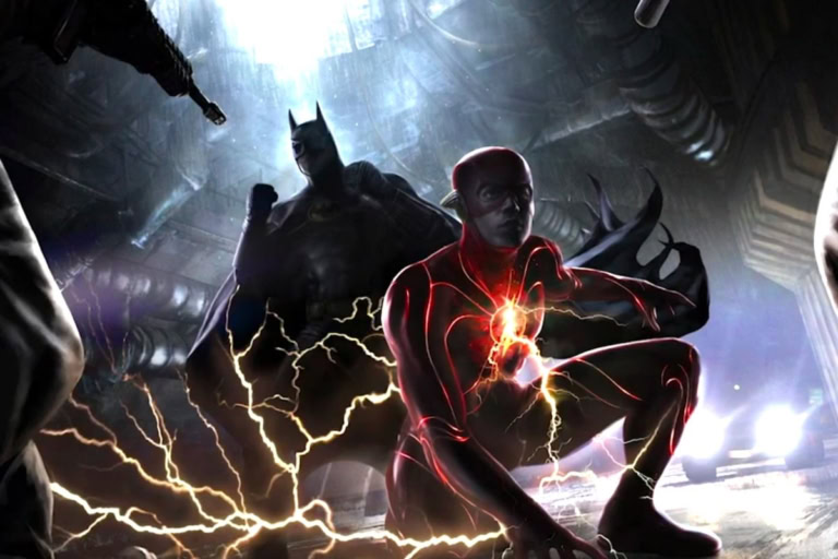 the flash and batman