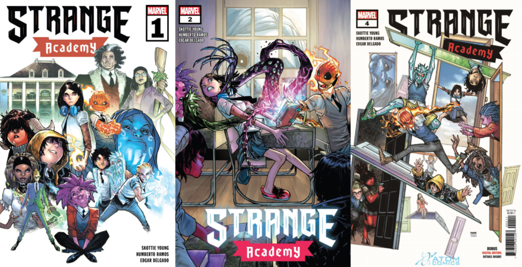 Strange Academy-Comic_Covers