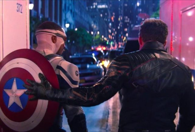captain america sam wilson and bucky