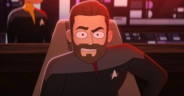 Star Trek lower decks Riker