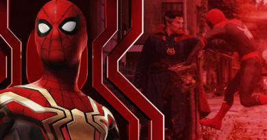 Strange vs Spider-man in No Way Home banner