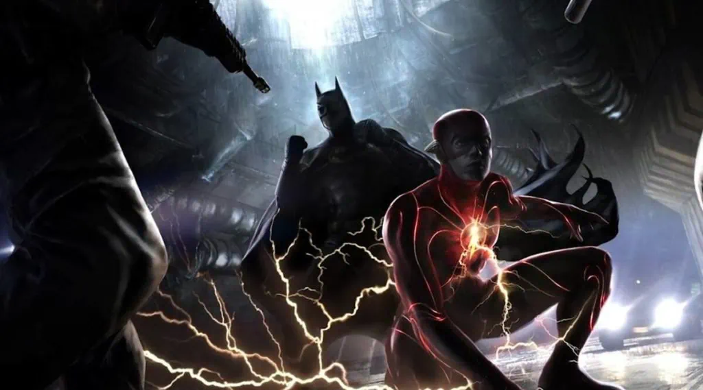 the flash batman