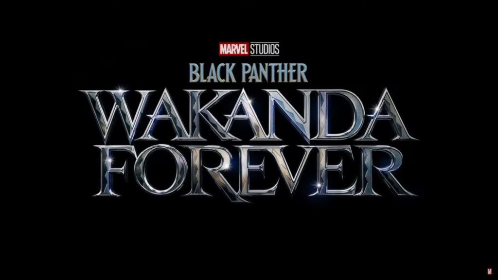 black panther wakanda forever logo banner