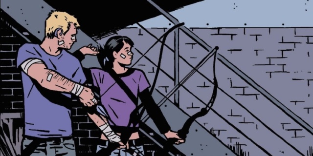 kate and clint hawkeye