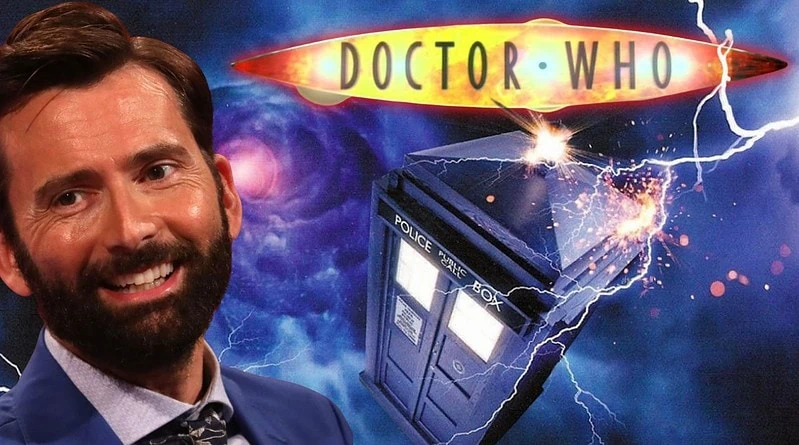 David Tennant returing to Doctor Who banner