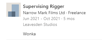 LinkedIn Production Name Connection