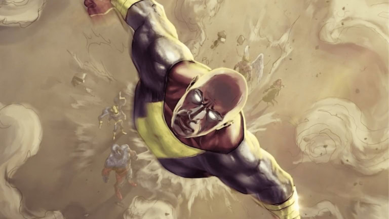black adam history of jsa banner