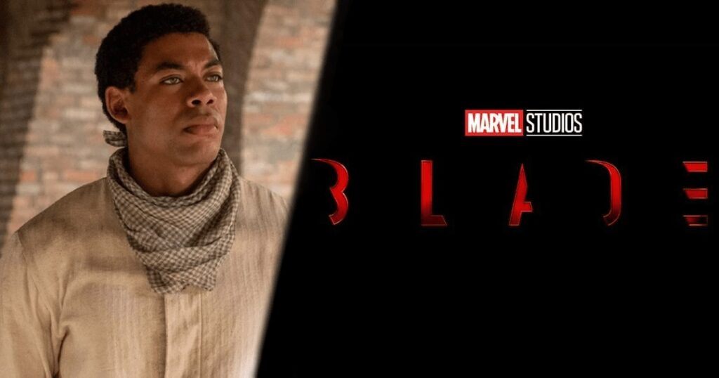 aaron pierre in blade