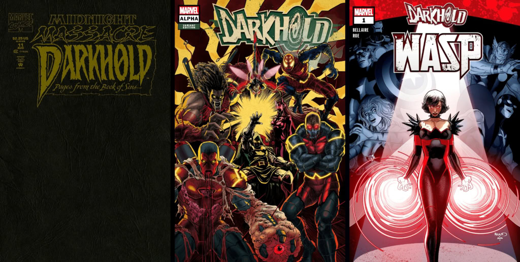 darkhold corruption midnight massacre covers