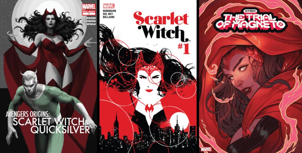 Scarlet Witch Redemption covers