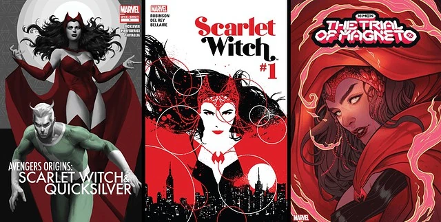 Scarlet Witch Redemption covers