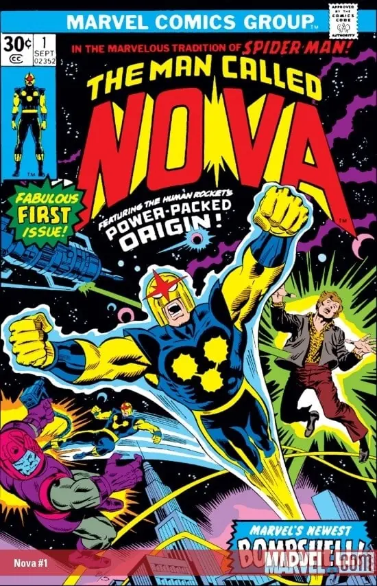 Nova 1 Marvel Comics