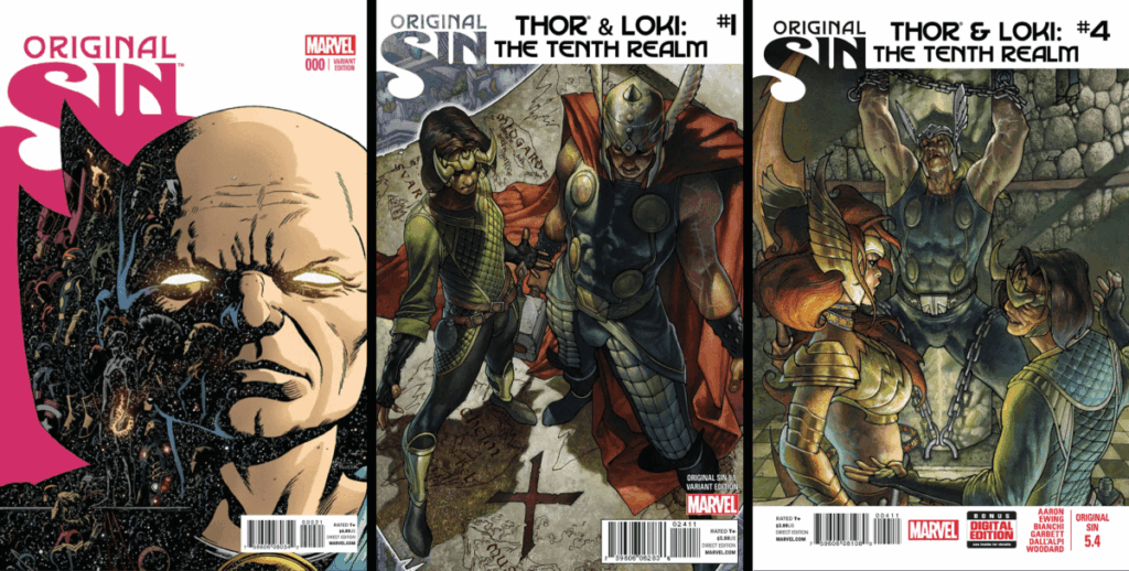 original sin comics covers