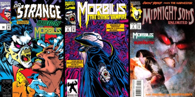 doctor strange the living vampire midnight sons unlimited 1992 covers