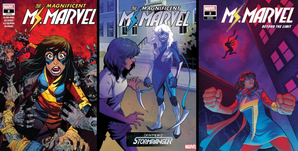 msmarvel 2019 covers