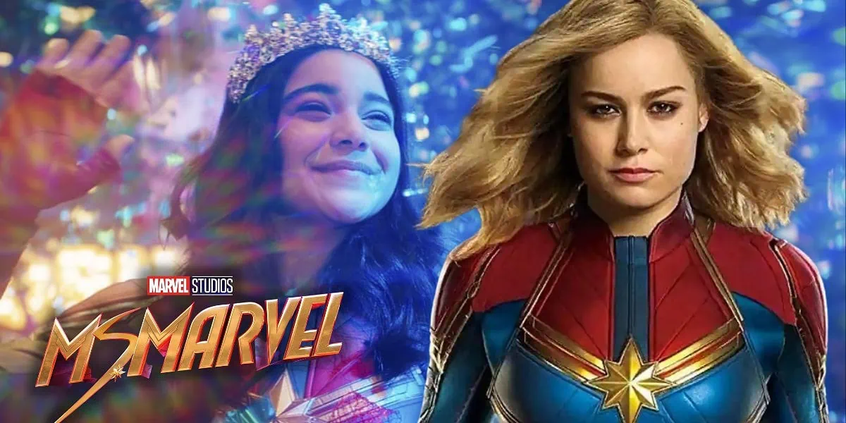 Captain Marvel and Ms Marvel
