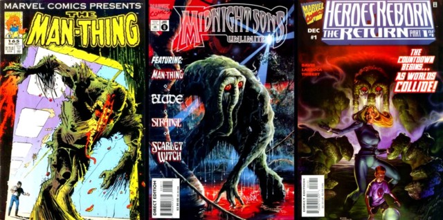man thing covers