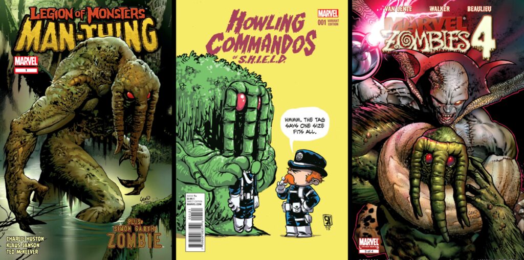 man-thing covers