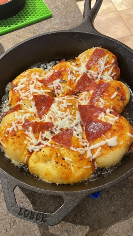 Cosmic Cuisine pizza balls