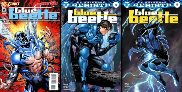 blue-beetle-comics 2010s covers new 52 rebirth