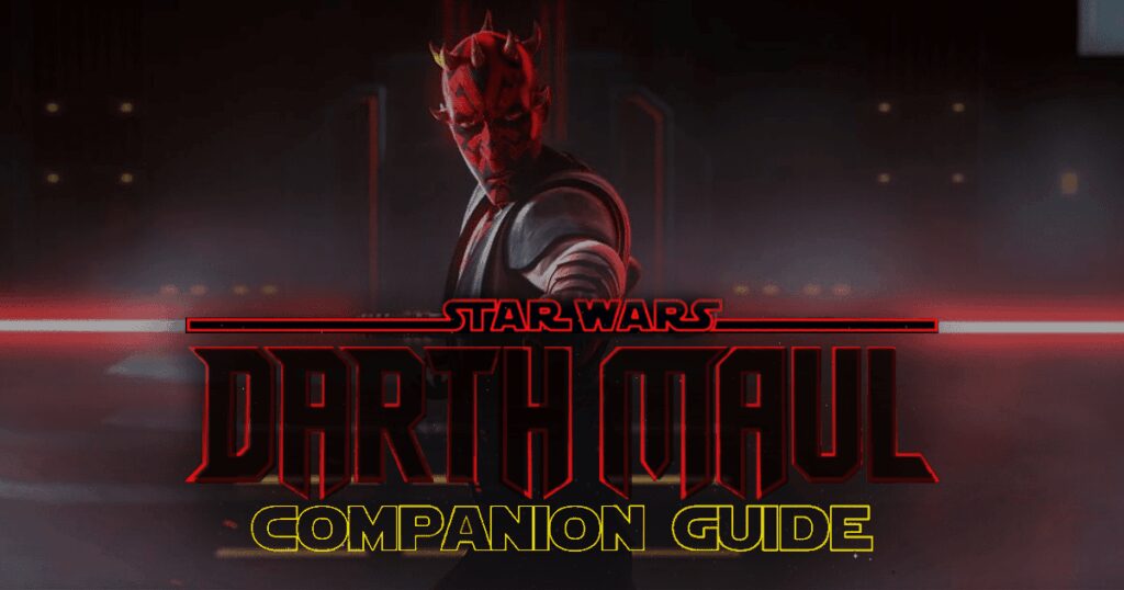 Darth maul companion guide