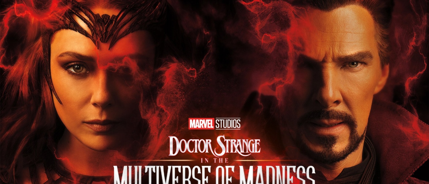 Doctor Strange in the multiverse of madness banner
