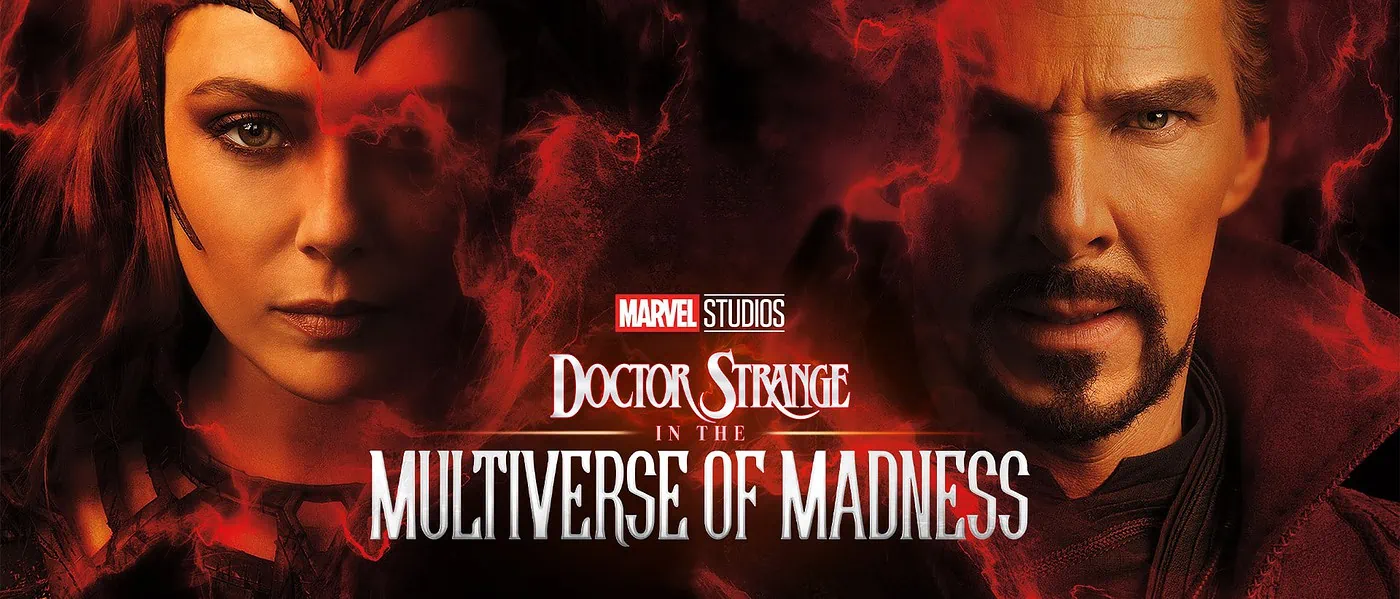 Doctor Strange in the multiverse of madness banner