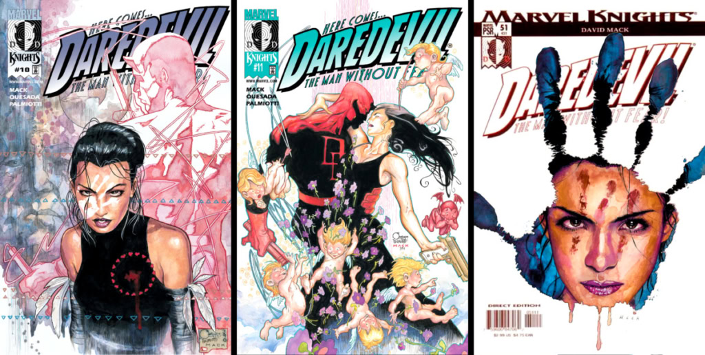 echo covers daredevil 1990s