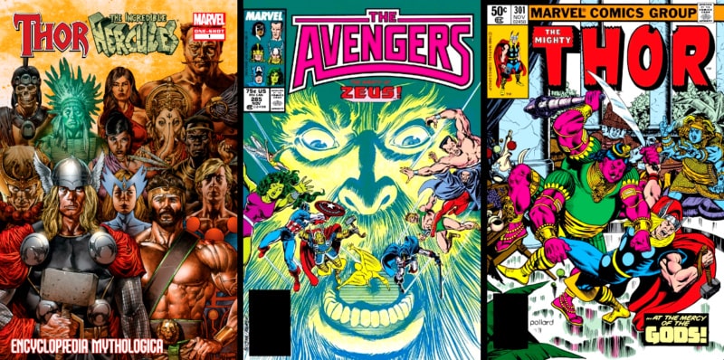 love thunder mythology avengers zeus hercules