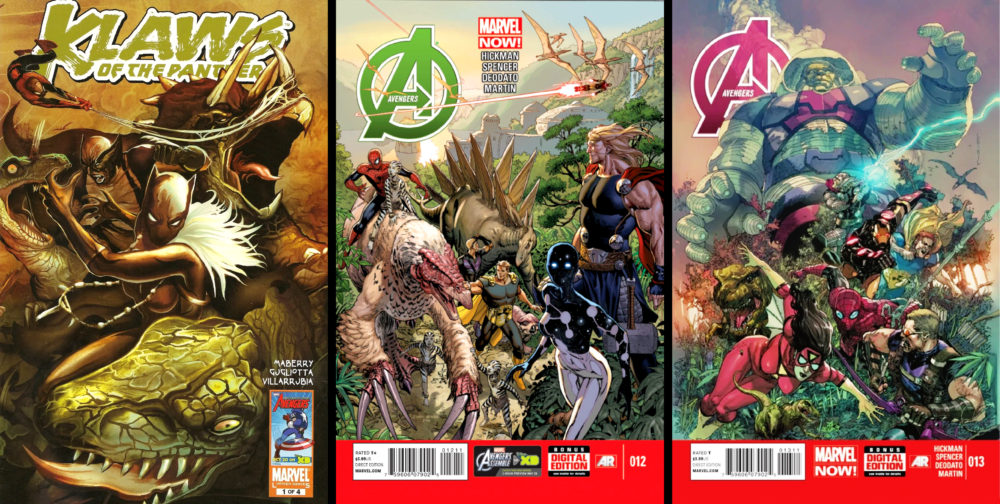 savage land ka-zar covers 2010s klaws panther avengers