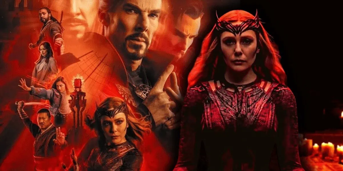 Doctor Strange in the multiverse of madness Wanda Scarlet Witch