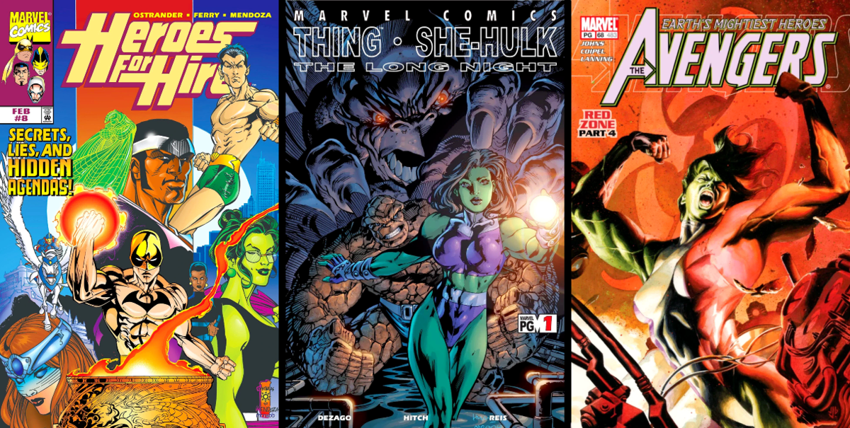 heroes for hire avengers comics