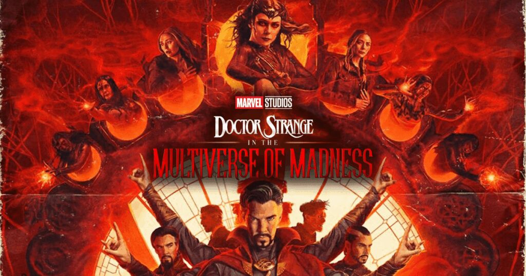 Doctor Strange in the multiverse of madness banner