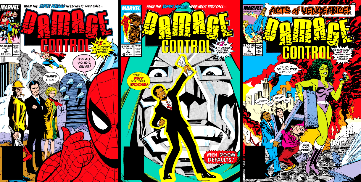 damage control comics 1980s 1990s mcduffie