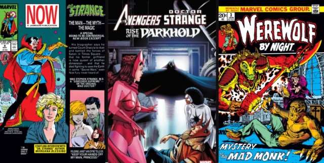 Werewolf by Night, Avengers, Doctor Strange and the Darkhold