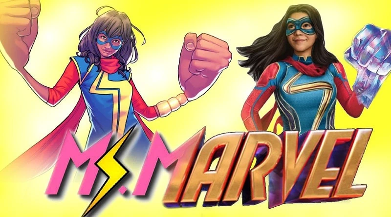 Ms Marvel changed from comics to series