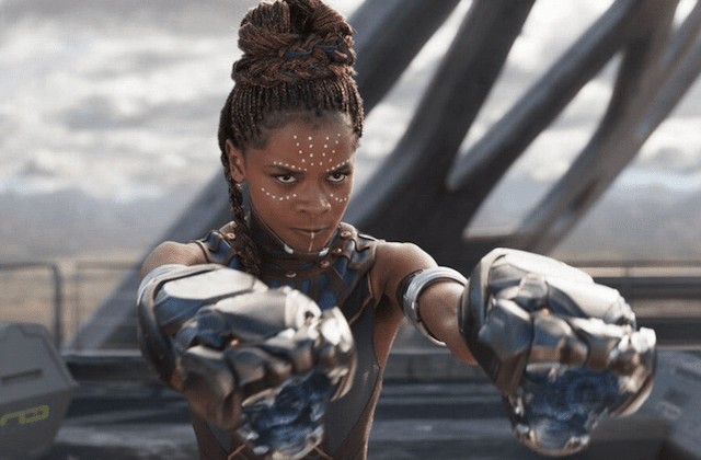 Letitia Wright as Shuri in Black Panther