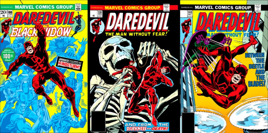 Daredevil comics The Man without Fear Black Widow