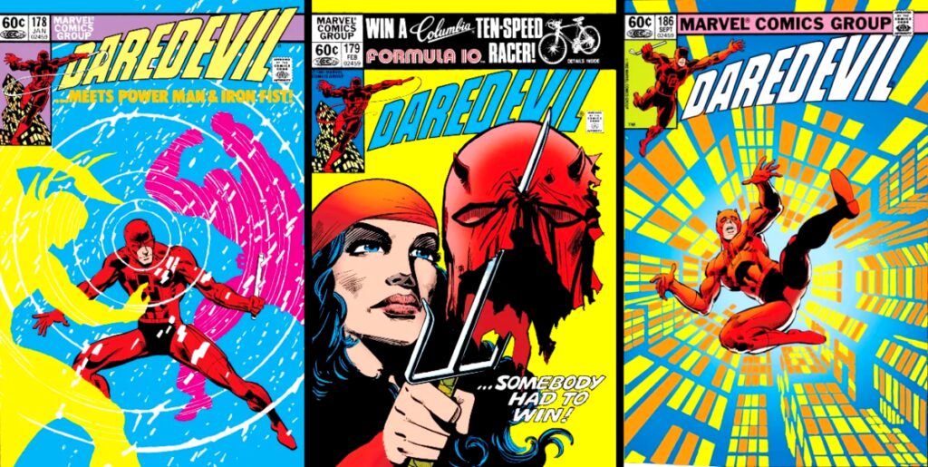 Daredevil Electra comics