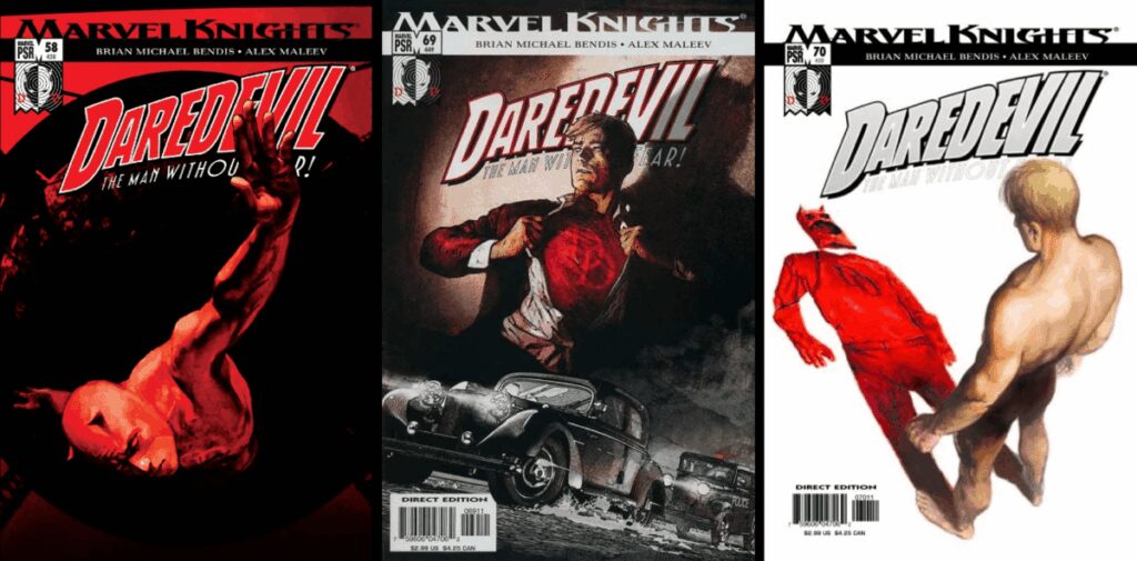 Daredevil comics Bendis