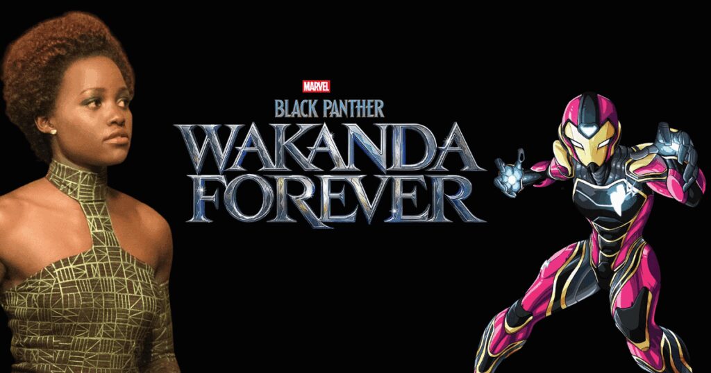 Nakia and Ironheart suit in Black Panther Wakanda Forever