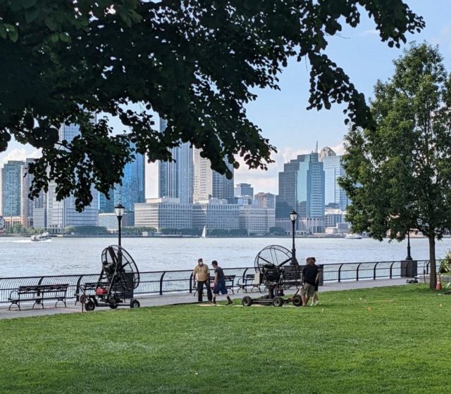 Marvels filming large fans