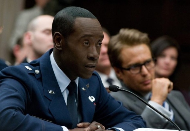 Rhodey and Justin Hammer