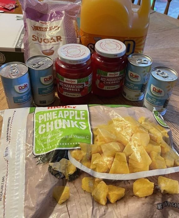 Cosmic Cuisine: Devilish Pineapple-Orange 'Dare'-quiri supplies