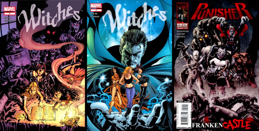 midnight-sons-comics-covers-2000s-witches-punisher-frankencastle-legion-of-monsters