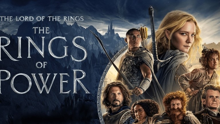 The Rings of Power season one banner