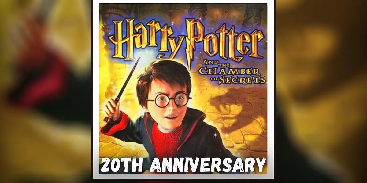 20 years of Harry Potter And The Chamber Of Secrets